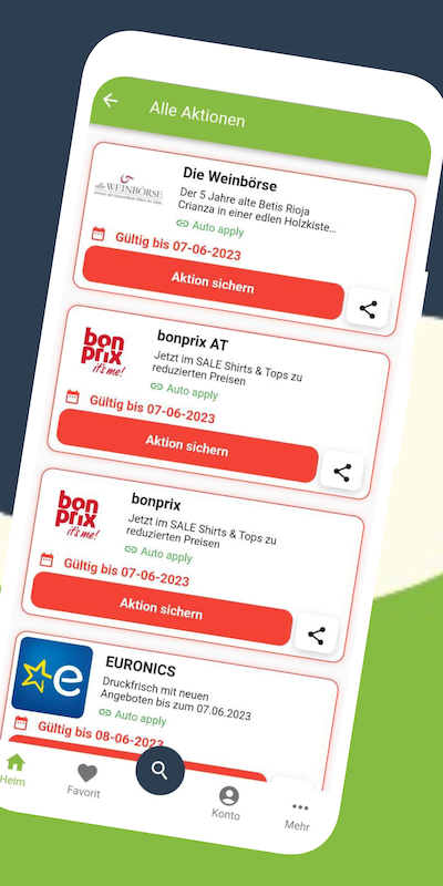 app aktionen